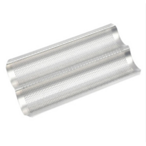 홈AL바게트2롤(비코팅) / 330x170x25mm / 가정용바게트틀 / 바게트집에서만들기!