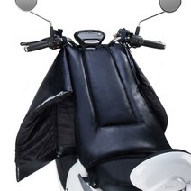 겨울 오토바이 스쿠터 무릎 담요 워머 바람 막이 커버, PU패딩형