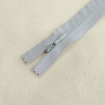 KSK 25cm 콘솔지퍼 숨은지퍼 콘실지퍼 혼솔지퍼 바지지퍼 14색상, 그레이