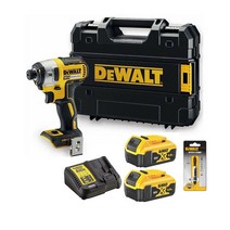 디월트 DCF887P2A DCF887P1A 20V 충전 임팩드릴 배터리옵션, DCF887P1(본체+5Ah배터리1개+충전기)