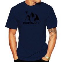 NEW Tee Shirt 마운틴 라이프 BIO Montagne 스키 스노우 보드 등산 에스컬레이드 스포츠, 6XL, Men blue