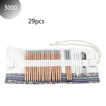 미술재료 용품 드로잉 매크로 숯 연필 전문 2B HB 스케치 드로잉 세트 지우개 칼 그림 미술 용품 사무실 학, 05 C 3000 sketch pencil