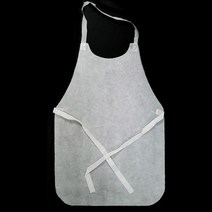 앞치마 DIY 두꺼운 일회용 위생 김장용 부직포 흰색 꾸미기, 두꺼운 부직포 앞치마 흰색