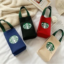 [당일출고]스타벅스 텀블러백 도시락가방 에코백 보온병 가방, 퍼플