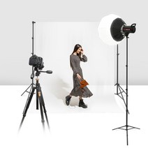 썬빔 라이트 스트롱스탠드 젬볼 소프트박스 방송 촬영 조명 세트 KIT-80W17, 썬빔 스트롱 젬볼키트 KIT-80W17