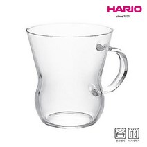 일본 하리오/내열유리 머그컵 2종/핫글라스/우롱머그, Oolong Mug 300ml(HUT-8)