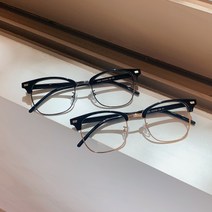 남자 사각 가벼운 하금테 하은테 반뿔테 반테 빅사이즈 대두안경 블루라이트차단 안경