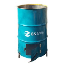 드럼통 난로 소각로 현장난로 소각통 화덕 아궁이, 오픈소각통(대형)