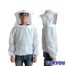 Foryou32450 면 양봉옷 상의 양봉작업복 벌망옷 벌초복 벌보호옷 모기장옷