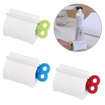 [2+2](알뜰 치약짜개 C타입 2P+2P) 물감 염색약 튜브 스탠딩 홀더 롤링 짜개 디스펜서, 블루[2P], 그린[2P]