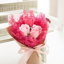 드라잉비누장미꽃다발 26cmP 조화 FMBBFT, 퍼플
