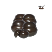 양념단지 냉장고항아리 미니항아리 인테리어용 사이즈다양 다육이화분, 1개