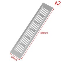 5080mm 와이드 벤트 천공 시트 알루미늄 합금 에어 웹 플레이트 환기 그릴, Width 80mm