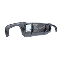 DTM 타입 카본 파이버 리어 범퍼 립 핀 스포일러 윙렛 스플리터 디퓨저 BMW 5 시리즈 F10 530i +, 01 Carbon fiber, 01 Carbon Fiber