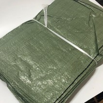 대형 PP마대자루 포대자루 낙엽 폐기물 모래 소금 마대 100장