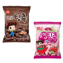 까까매점 코스모스 초코팅쵹 딸기팅쵹 12p / 팅촉 초코과자 딸기과자 아이들이 좋아하는, 딸기팅쵹 + 초코팅쵹 12p