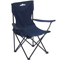 아웃팅 접이식 이지체어 릴렉스체어 캠핑의자 휴대용의자 접이식의자 캠핑용의자, 네이비, 1+1