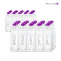 몽베스트 위드어스 무라벨 생수, 500ml, 40개
