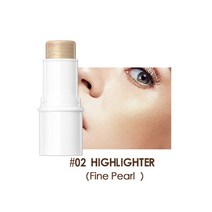 qibest 4 color 하이라이터 스틱 메이크업 코렉터 컨투어 스틱 페이스 컨실러 컨투어 브론저 페이스 일루미네이터 코스메틱, 한개옵션1, 02 6