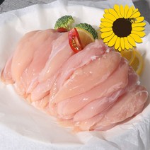 국내산 냉장 생 닭안심 닭안심살 1kg, 1kg소포장, 1개