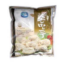 [112] 아하 고기손만두 1.2kg, 1개