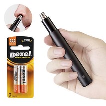 샤오미 HN1 코털 제거기 콧털 정리기 면도기 + AAA 건전지 2개 세트, HN1 코털 제거기 + 건전지 2개