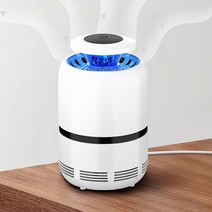 LED 모기트랩 해충트랩 모기 파리 초파리 트랩, 화이트