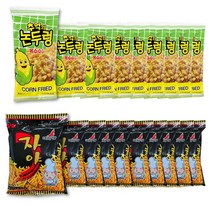 논두렁45g 10봉 + 자야30g 10봉 추억의 옛날과자 세트, 1세트