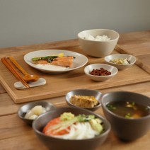 에라토 조약돌 식기세트 2인 12p, 코코아