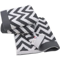 일본제 이마바리 타월 인정 페이스 hiorie(히오리에) slow 슬로우 3장 세트 면, 얼굴 수건, 차콜