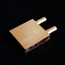 워터블럭 Copper Water Block 40x40x10mm 방열 블럭 수냉식 쿨러 시스템쿨러