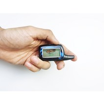 원격 시동 경보기 Logicar 3 4 LCD 원격 제어 슈트 Scher 양방향 자동차 경보 시스템 키 체인, 한개옵션0