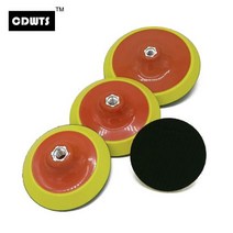 광택패드 4567 인치 백킹 플레이트 M14 M58 샌딩 패드 백커 100125150180mm 플라스틱 패드 그라인더 기계 및 광택 패드용, 5INCH