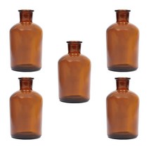 캔들 디퓨저 용기 고급 유리병, 브라운 120ml 5개, 디퓨저용기