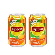 립톤 아이스티복숭아 립톤캔 복숭아에이드 355ml 48캔, 상세페이지 참조