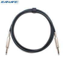 카나레 L-2T2S 1.5m 커스텀 오디오케이블 F-15 커넥터 TS to TS 타입 (CC-TS), 검정(Black)