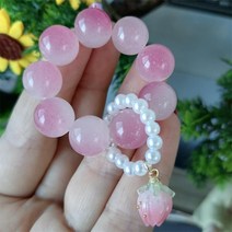 손가락염주 108배 단주 불교 반지 염주 108 합장주 액세서리 미니, 36. 심황