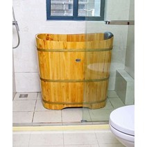 가정용 반신욕기 힐링 테라피 스파 훈증기 편백찜질방, 96cm 긴의자 2종