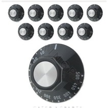 Packung mit 10 EGO 00.00524.834 온도 조절기 Bedienknöpfe für pizaöfen KN31, 한개옵션0