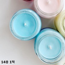 포근한느낌 천연 아로마 자캔들S 80g 25Hr 14종택1, 자몽