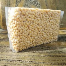 중국 낙엽송 잣 250g 껍질없는 생잣 백잣 수입잣