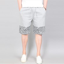 가우리 여름 남성반바지 PR 페이즐리 5부 밴딩 스판