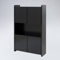 타이니 원목 욕실장(블랙)