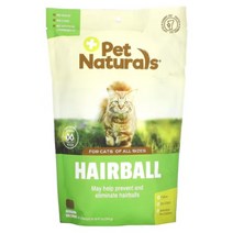 Pet Naturals 고양이 헤어볼 160 츄어블 정