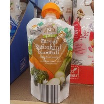 Little Journey baby food Puree 2nd Foods 리틀 저니 캐럿 주키니 브로콜리 베이비 푸드 퓨레 4oz 4팩