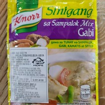 필리핀식품 조미료 크노르 시니강 삼파록 믹스 가비 Sinigang Gabi 조미료 22g worldfood, 1개