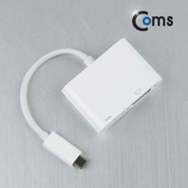 ASWT947 USB 3.1 컨버터 C타입 VGA 변환 USB PD방식지원 노트북충전, 본상품선택