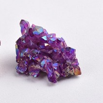 수정원석 힐링 명상 건강 반지 팔찌 목걸이 천연석 천연 스탈 석영, 스타일1, 90-120g