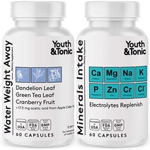다이어트보조제 얇은 허리선 ampamp 구호 배꼽 팽창 발목 다리 붓기 칼륨 B6 VIT로 전해질 지원 수분 보유 손실을 위한 민들레 천연 이뇨제 여자 남자들