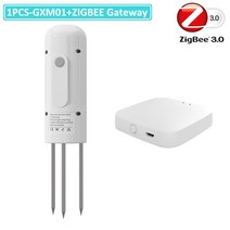 온습도계 수은 스마트 온도계 아날로그 ZIGBEE-야외 식물 모니터 토양 온도 측정기 수분 습도 센서 정원, 1PCS GXM01-Gateway